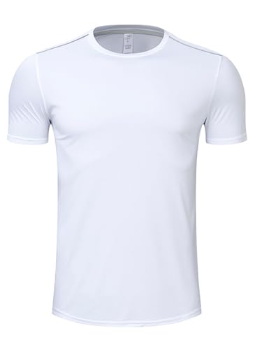 TiaoBug Kids Boys Short Sleeve Athletic Shirts Quick-Drying Sports T-Shirt Basketball Football Jersey Tees3