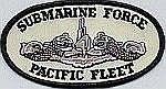 Submarine Force Pacific Fleet (SubPac) - Oval with Dolphins