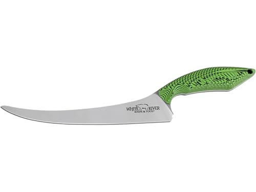 White River Step-Up Fillet, Green & Black Handle