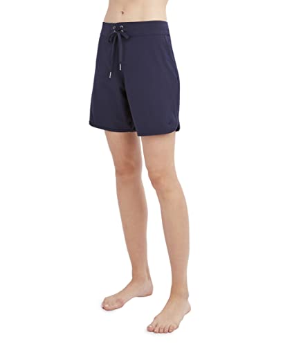 Image of Nautica Women's Board Shorts 7 inch Inseam - Quick Dry Swim Shorts, UPF Sun Protection Swim Bottoms