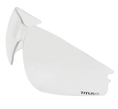 TITUS Professional Multi Lens Interchangable Range Set, Eye Protection & Vision Enhancing Safety Glasses (Clear Lens Only)