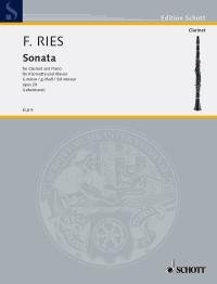Sonata Sol mineur: op. 29. clarinet and piano.      Sheet music – January 1, 2000