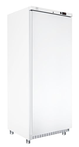 METRO Professional Congélateur GFR4600, métal/ABS, 511 L, froid statique, 145 W, avec serrure, 7 étagères, blanc