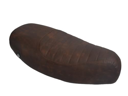 Housse de selle marron Vespa ET4 pour vos balades urbaines en Piaggio