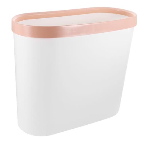 Cabilock 1 Pieza Cubo creativo para grietas contenedor de reciclaje de basura bote de basura descubierto bote de basura casera para el hogar páginas Color Aleatorio
