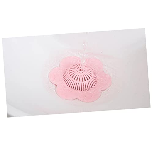 Colador de silicona para fregadero y baño color rosa miniatura 7