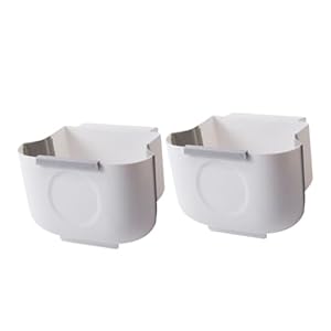 Mikikit 2Stücke Faltbarer Wand Müllbehälter