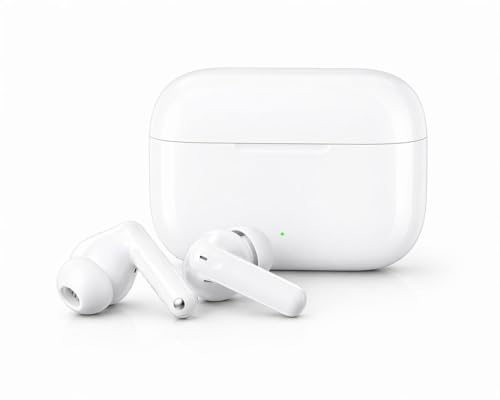 Image of Wireless Bluetooth Earbuds with Fast Pairing, ANC Mic, Hi-Fi Stereo Sound, Touch Control, Type-C Charging Case, IPX5, TWS Earphones for Calling, &Gaming Music