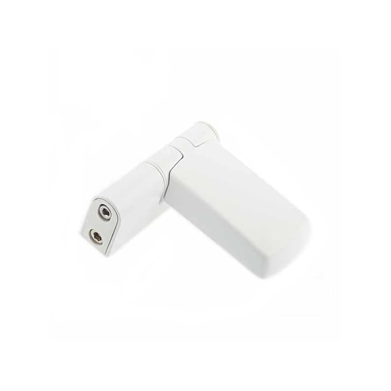 Solid As A Lock Trojan Patriot Plus High Security 3D Door Hinge 19mm - White, Modern, Zinc alloy, Stainless Steel, Plastic, Acetal, Unfinished