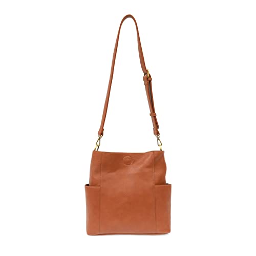 Image of Joy Susan Side-Pocket Bucket Bag: Kayleigh Crossbody