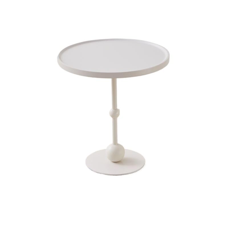 Étagère de rangement de chevet blanche simple et table de salon