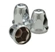 Alcoa Nut Cover Direct Screw On 33mm Hex Nuts (10-Pack)