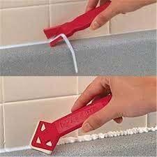 e-INFINITY Handmade Caulking Scraper Tools Utility Practical Floor Tile Cleaner Surface Glue Residual Shovel Great Tools for Kitchen Bathroom Window,Sink Joint, Red, 2 Pieces/Set (B0CSKL1FYJ) Amazon Price History, Amazon Price Tracker
