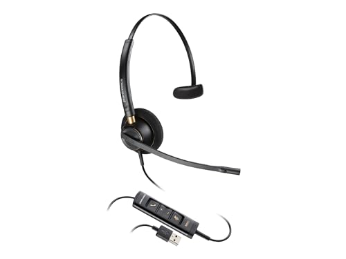 POLY Micro casque EncorePro 515 monaural Certifié pour Microsoft Teams avec USB A Neuf - vue 5