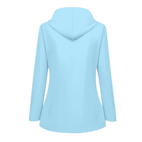 Men's Rain Jacket Drawstring Light Waterproof Raincoat Ponchos Sun Protective Outdoor Jacket with Hooded4