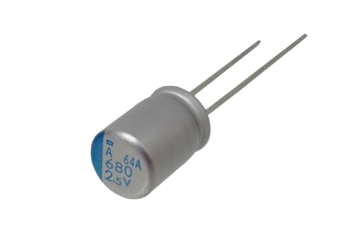 NIPPON CHEMI CON ���W�A�����[�h �A���~ �d���R���f���T 2.5V 680uF 105�� APSA2R5ELL681MHB5S (2�Z�b�g)