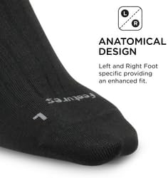 Feetures Everyday Ultra Light Cushion Crew Sock for Men - Moisture-Wicking Socks - Image 3