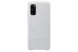 Samsung Leather Cover Galaxy S20 - Cuir gris clair