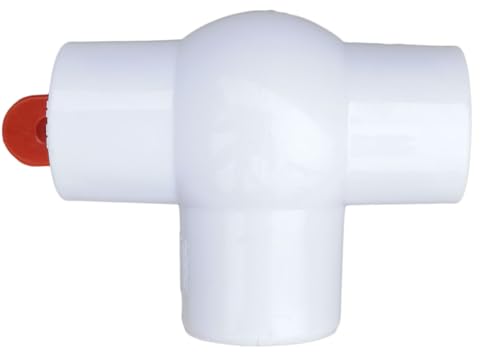 Image of ESEKSAFAR UPVC T-Way Plain Ball valve (3 /4 inchinch UPVC Plain T-way Ball valve)