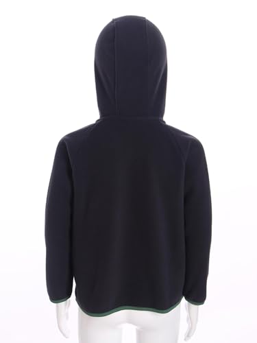 Girls Boys Kids Polar Fleece Jacket Hooded Long Sleeve Full Zip Coat Winter Warm Outerwear with Pockets4