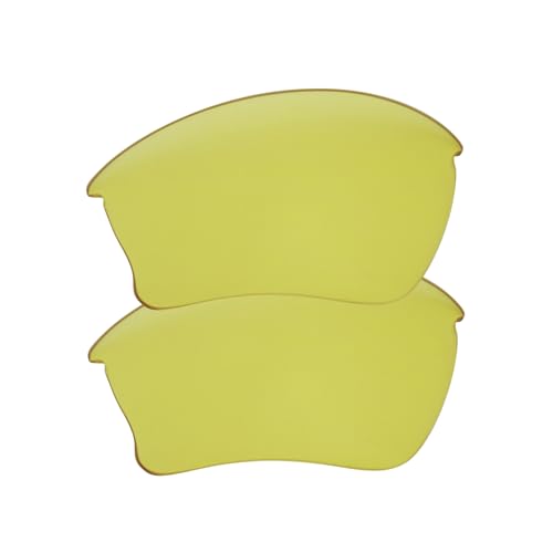 Verres polarisés Jaune transparent Oakleys Half Jacket XLJ anti-reflet