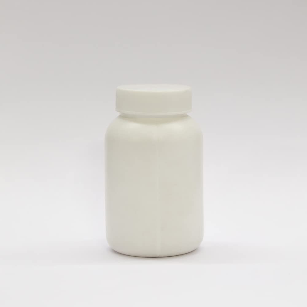 Patco - 120ml White HDPE Empty Bottle For Capsules & Tablets - For Ayurvedic Powder Storage Bottle/Air Tight (Pack of 50)