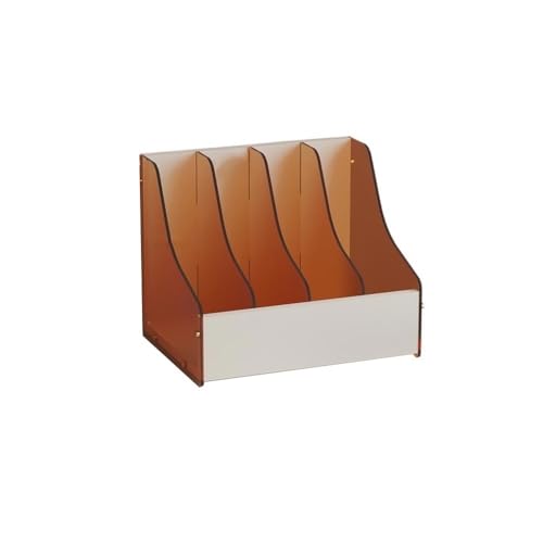 Archivador de documentos de papel y soporte acrílico para revistas Slish