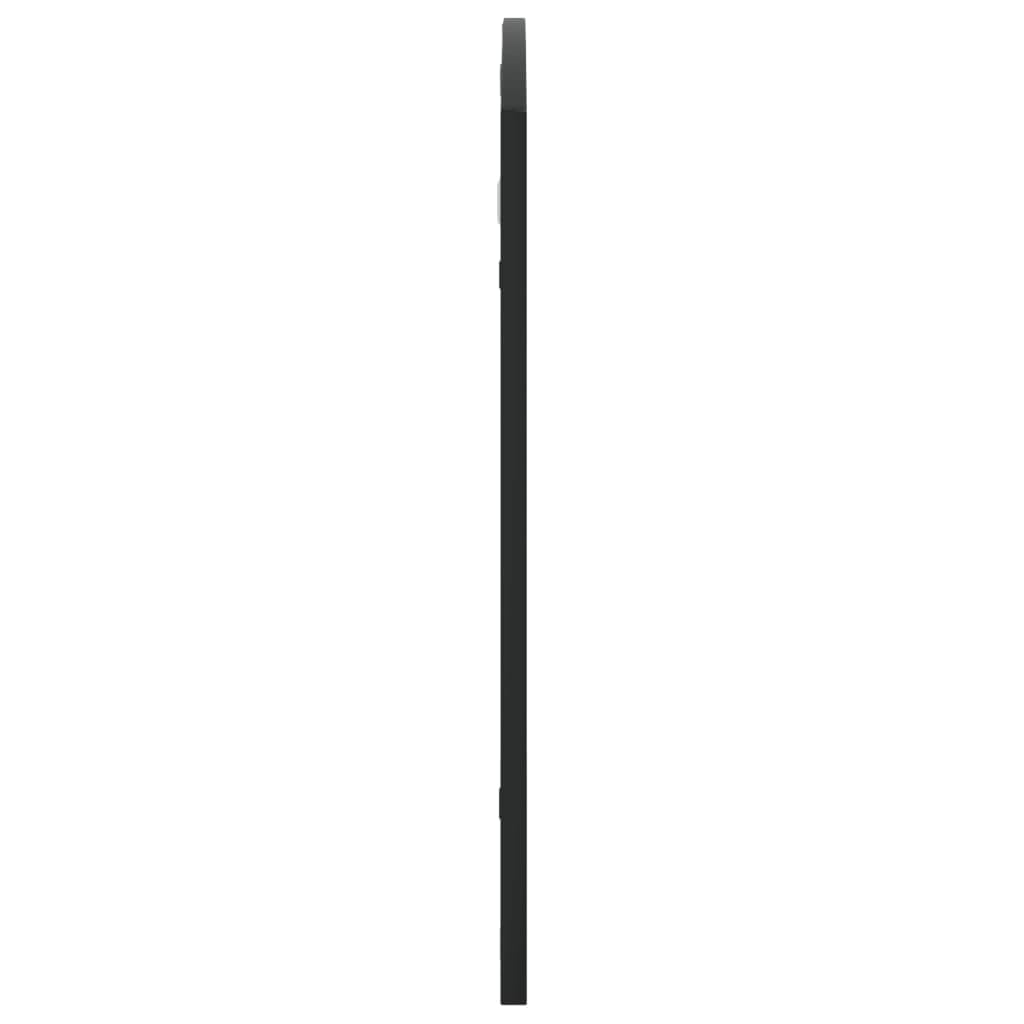 vidaXL Espejo de Pared Arco de Hierro Negro 100x60 cm