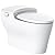 REGATTA One-Piece Toilet, Vitreous China, ADA Height, White, 12-inch Rough-In