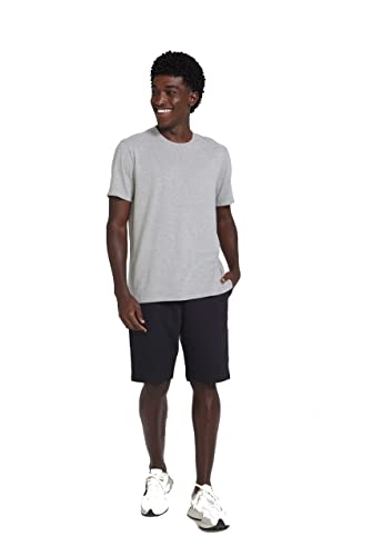 Bermuda Básica De Moletom Masculina Com Amarração