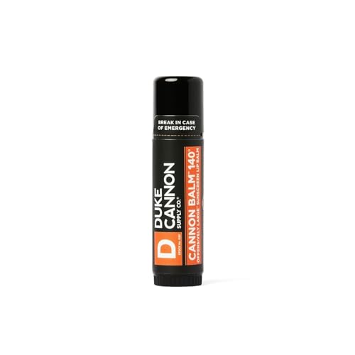 Duke Cannon Supply Co. Lip Balm for Men - Blood Orange - Tactical Lip Balm for Men,long-lasting sun...
