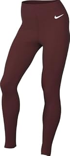 NIKE Pro Sculpt Damen-Leggings Mit Hohem Bund, Dark Team Red/White, HJ1157-619, 2XS