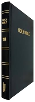 Hardcover NASB Pew Bible, Black, Hardcover, 2020 text Book