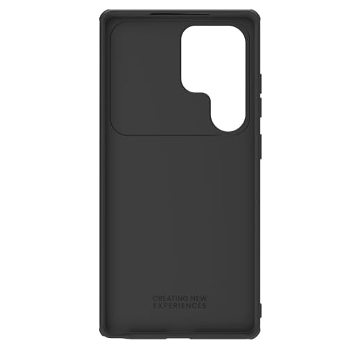 Image of Nillkin Case for Samsung Galaxy S25 Ultra (6.8 inch Inch) CamShield Pro Slider Camera Close & Open Double Layered Protection TPU + PC Black Color