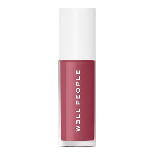 Well People Lush Lip Tinted Oil, Moisturizing Lip Oil For Nourishing & Conditioning Lips, Adds Sheer Color, Vegan & Cruelty-free, Dusty Rose
