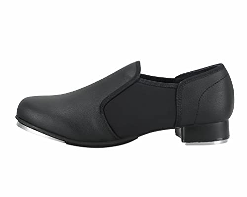 Dynadans Manmade Leather Slip On Tap Shoe Dance Shoes for Women and Men's Dance Shoes3