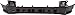Front Bumper Reinforcement Compatible with FORD FOCUS 2012-2018 Steel HB/Sedan