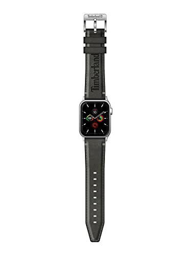 Timberland Barnesbrook Watch Strap For Unisex 20mm And 22mm Width For Apple/Samsung Smart Watch Leather Band - Tdoul0000709 (Black - 100mm Length) (B0BBDNFNPC) Amazon Price History, Amazon Price Tracker