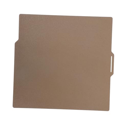 Double Sided Build Plate 258x258mm Iron Magnetic Golden