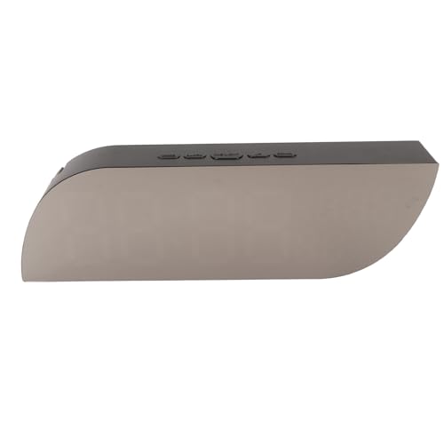 Réveil numérique miroir LED avec snooze et température pour bureau