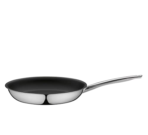 Spring 1484786032 Vulcano Classic Bratpfanne, Keramik, silber, 13,8 x 42 x 56 cm