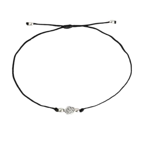 Two Silver Balls With Flower Charms Thread Anklet | Anklet For Women and Grils | Nazarya Anklet For Women and Girls.-image-46