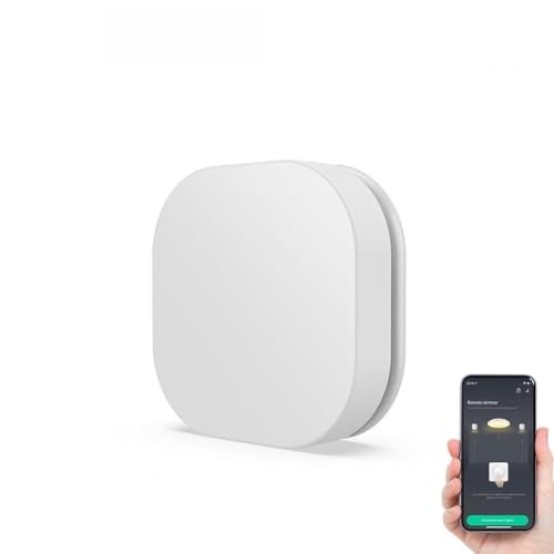 EpheyFIF Zigbee Wireless Smart Switch, ABS Intelligent Scene Control Button für Smart Home Beleuchtung und Geräte-Management, Ferndimmen und Energiesparen