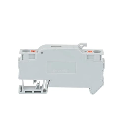 Bornier fusible PTC4 gris à levier porte-fusible enfichable 8A pour profilé DIN 10 pièces