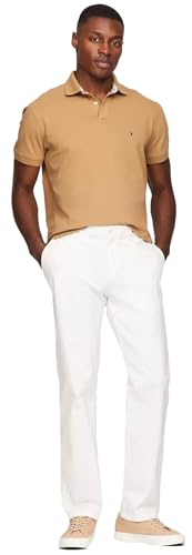Image of Tommy Hilfiger Men's Short Sleeve Cotton Pique Polo Shirt in Regular Fit 2024 Collection