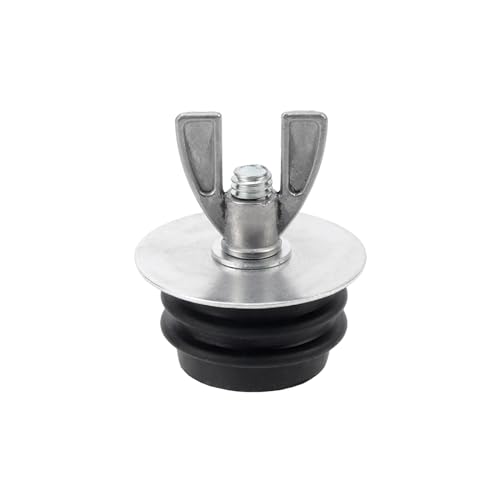 Image of Crapyt Mechanical Test Plug - Steel Universal Rubber Winter Plug for Most Pools and Pipes (1-1 /2 Inch)