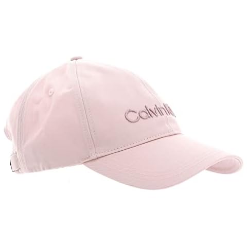 Calvin Klein Gorra con Logotipo Bordado Tapa, Rosa Primavera Cover