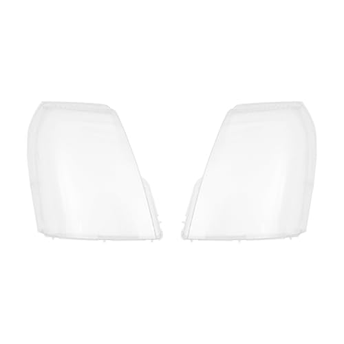 NTINGDE Pair Headlight Lens Cover Compatible with Cadillac Escalade 2007-2014 Front Left+Right Headlight Headlamp Cover Clear Headlamp Lens Cover Driver?Passenger Side