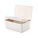 DYQ Trockene feuchte Tissue Papier Fall Pflege Babytücher Servietten Aufbewahrungsbox Halter Container Tücher Dispenser Home Gewebehalter (Color : White)