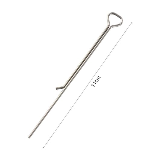 30 piezas de sujetadores para mechas de vela de 11 cm miniatura 2